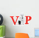 Vip Person Wall Decal