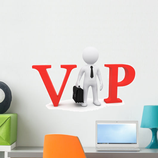 Vip Person Wall Decal