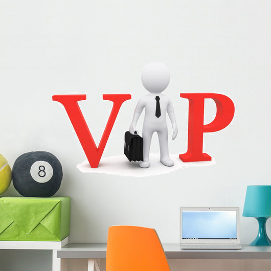 Vip Person Wall Decal