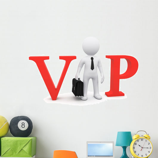 Vip Person Wall Decal