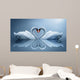 swans Wall Mural