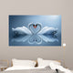swans Wall Mural