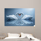 swans Wall Mural