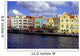 hafenpromenade von willemstad, curacao Wall Mural