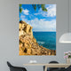 Beach Ocean Stones Wall Mural