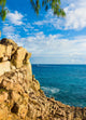 Beach Ocean Stones Wall Mural
