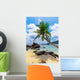 Scene Coconut Beach Wall Mural