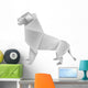Origami_lion Wall Decal