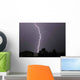 Single Lightning Strike Wall Decal