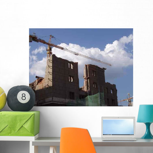 Hotel Deconstruction Wall Decal