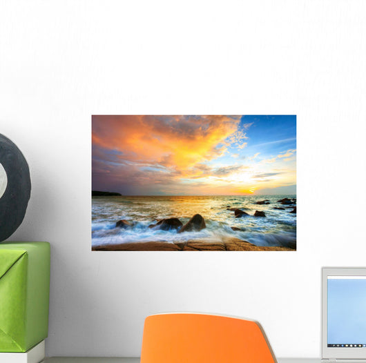 Tropical Colorful Sunset