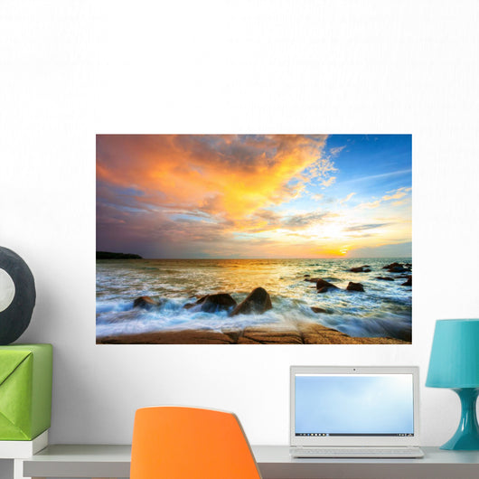 Tropical Colorful Sunset