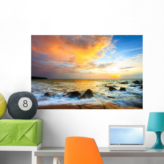 Tropical Colorful Sunset