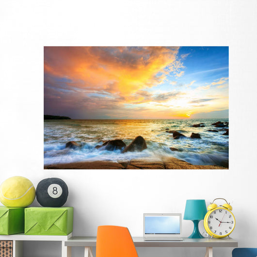 Tropical Colorful Sunset