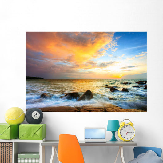 Tropical Colorful Sunset