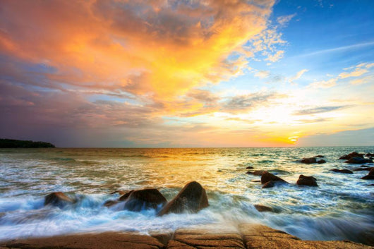 Tropical Colorful Sunset