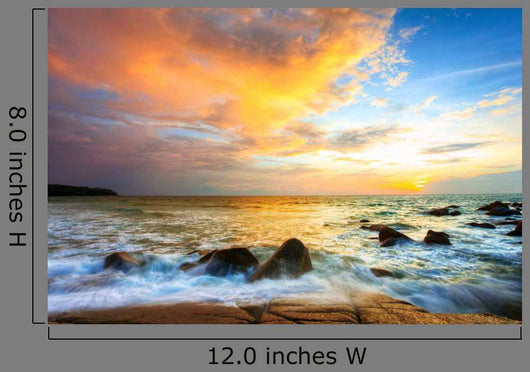 Tropical Colorful Sunset