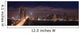 bay bridge and san francisco at night panorama Wall Mural