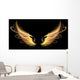 Demon Angel Fire hell Wings Wall Mural