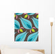 Ottoman Tulip Seamless Pattern Wall Decal