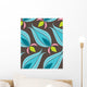 Ottoman Tulip Seamless Pattern Wall Decal