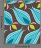 Ottoman Tulip Seamless Pattern Wall Decal