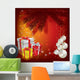 Christmas Tree with Gifts Wall Mural
