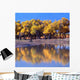 Autumn Forest and Pond Wall Decal