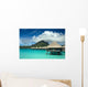 Overwater Bungalow in Bora Bora Wall Mural