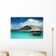 Overwater Bungalow in Bora Bora Wall Mural