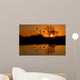 Evening Ducks Wall Mural