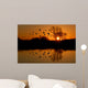 Evening Ducks Wall Mural