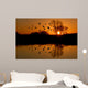 Evening Ducks Wall Mural