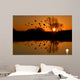 Evening Ducks Wall Mural