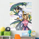 Samurai and Kung Fu Wall Mural