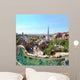 BARCELONA SPAIN the Famous Park Guell Wall Mural