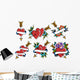 Hearts Arrows Tattoo Wall Decal