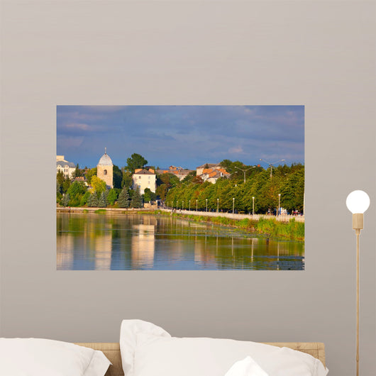 General View City of Ternopil. Ukraine Wall Mural