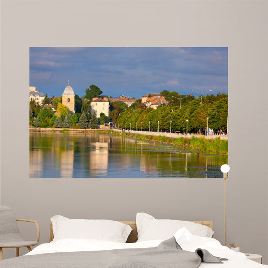 General View City of Ternopil. Ukraine Wall Mural