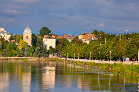 General View City of Ternopil. Ukraine Wall Mural