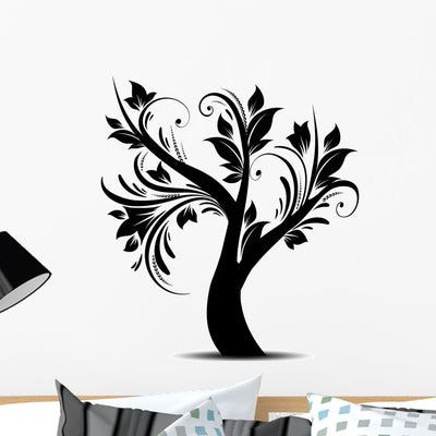 Art Tree shown on a wall