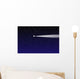 Night sky with comet Wall Mural