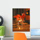 Dinner Table Setting Wall Mural