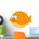 Cartoon Blowfish Wall Decal