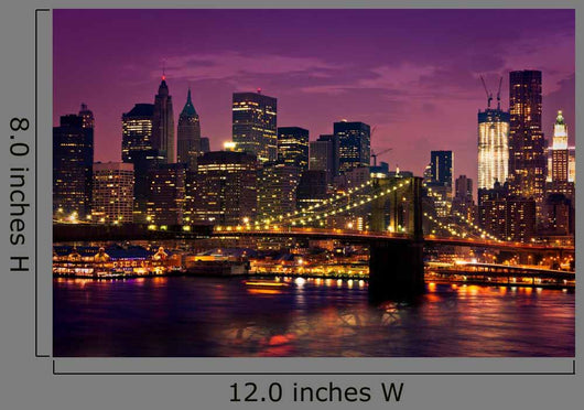 New York Brooklyn Bridge Wall Mural