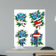 Cross with Rose Tattoo Wall Mural