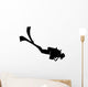 scuba divers Wall Decal