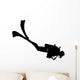scuba divers Wall Decal