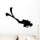 scuba divers Wall Decal