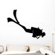 scuba divers Wall Decal
